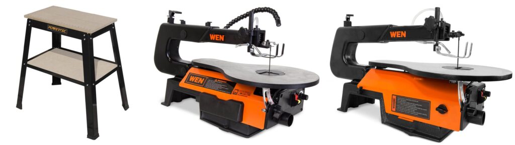 Scroll Saw Table combined image