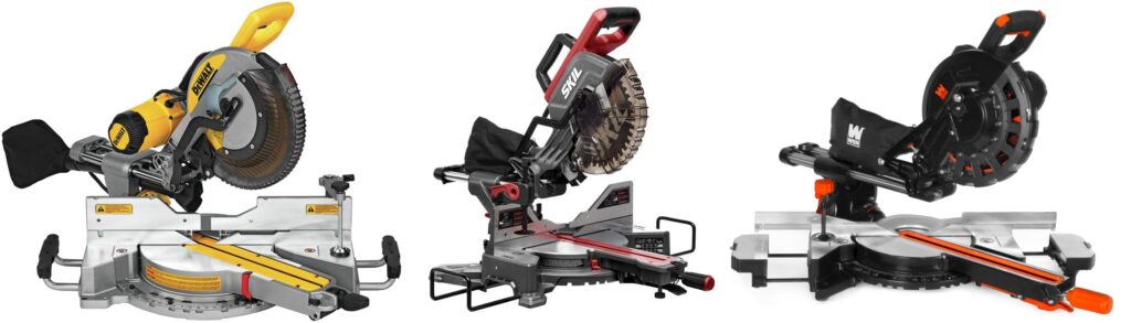 Sliding Miter Saw combined image