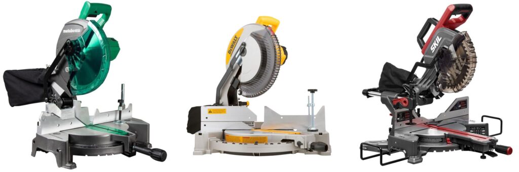 Woodworking Miter Saw combined image