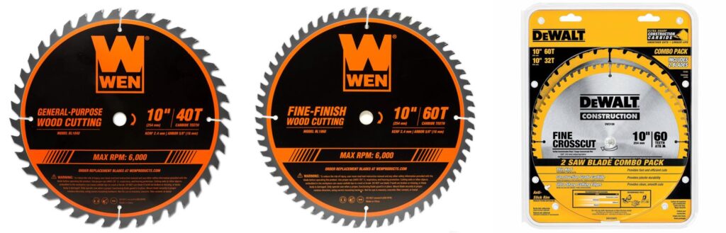 10 Inch Circular Saw Blade combined image