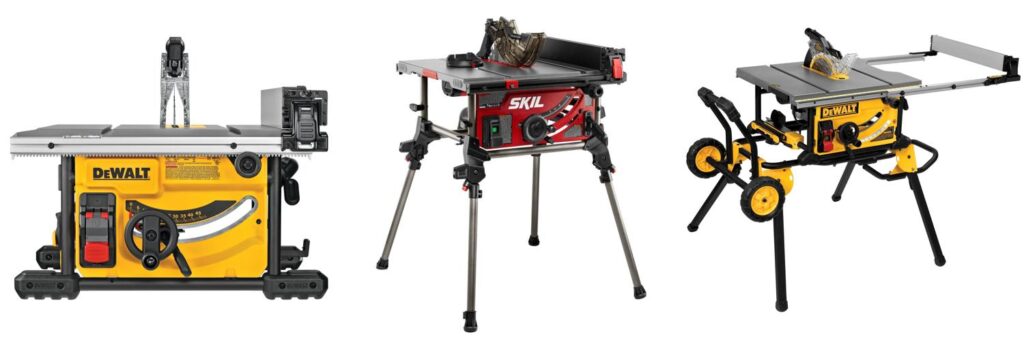 110v Table Saw combined image