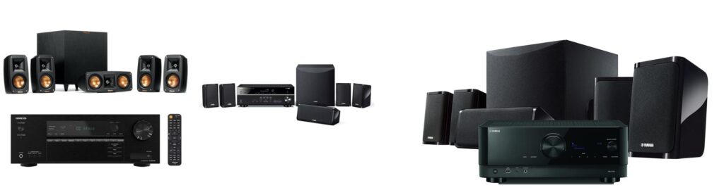 4k Home Theater System combined image