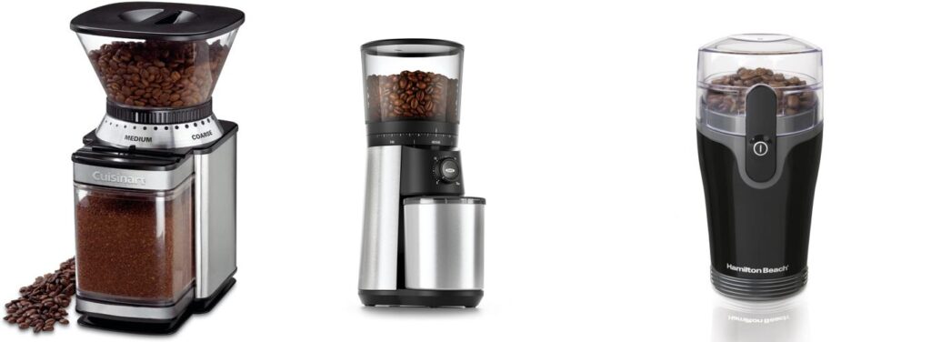 Advanced Home Coffee Grinder combined image