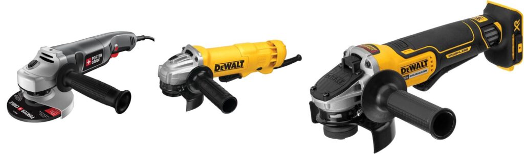 Angle Grinder combined image