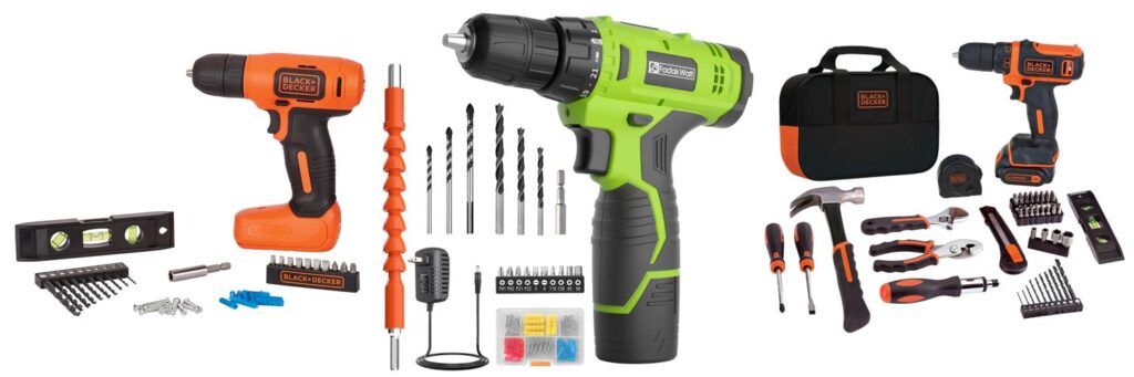Top-Rated Basic Drill Sets for Home: Expert Review 2 Basic Drill Set For Home combined image