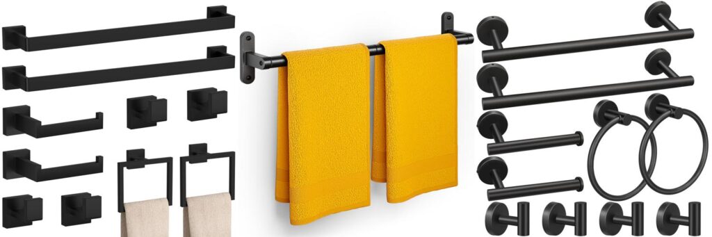 Bath Towel Bars combined image