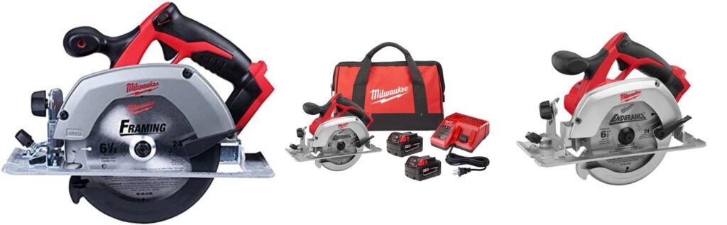 Battery For Milwaukee Circular Saw combined image