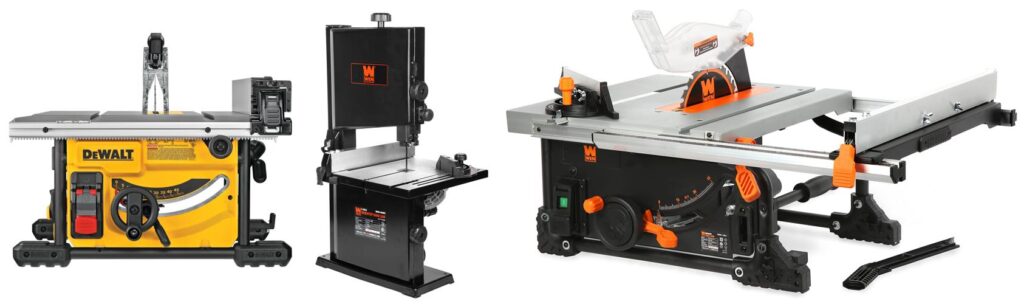 Benchtop Table Saw For Fine Woodworking combined image