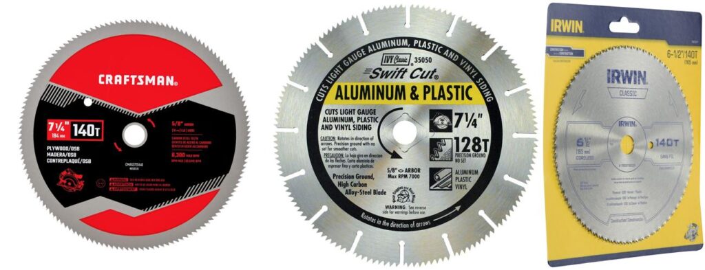 Best Circular Saw Blade For Plastic combined image