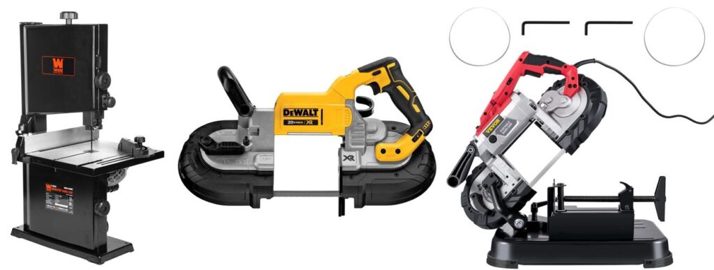 Best Entry Level Band Saw combined image