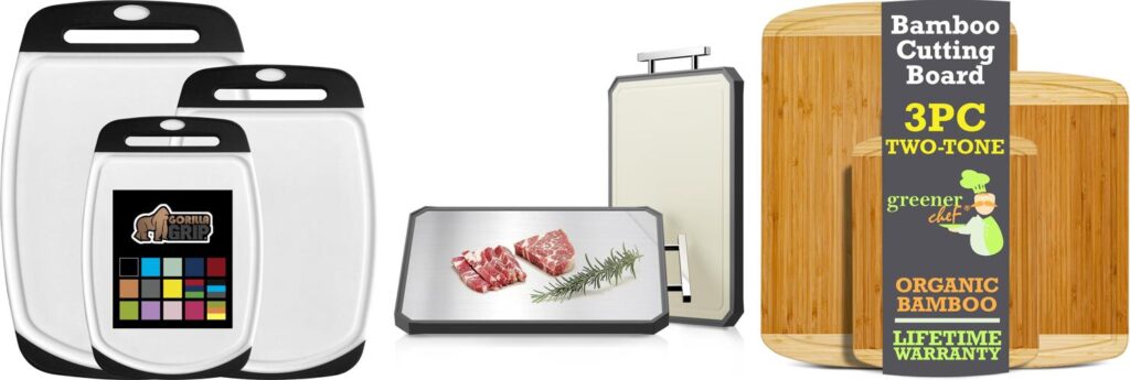 Best Non Toxic Cutting Board combined image