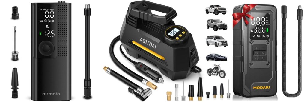 Best Portable Air Compressor For Car combined image 1