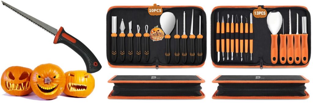 Best Pumpkin Carving Tools combined image