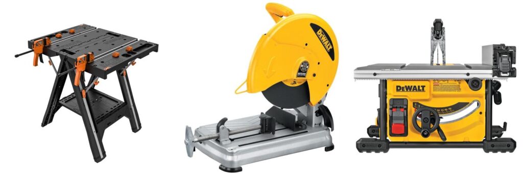 Best Saw For Quick Setup combined image