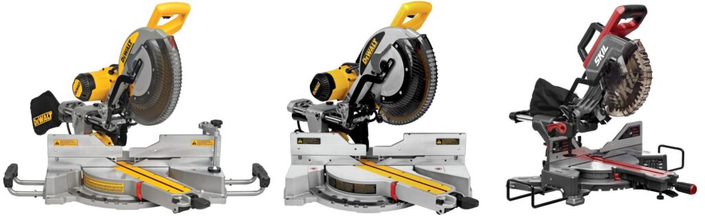 Best Sliding Chop Saw combined image