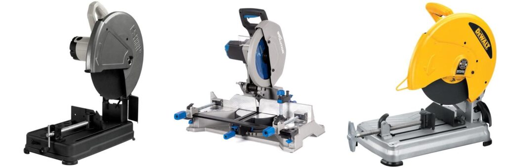 Best Steel Cutting Chop Saw combined image
