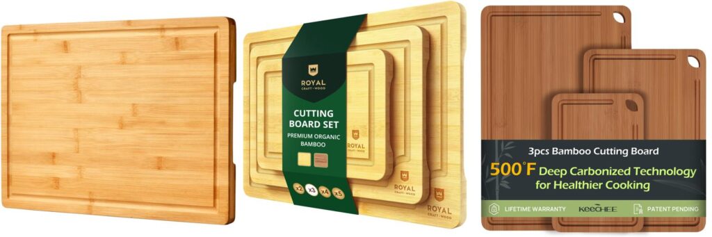 Best Wood For Cutting Board combined image