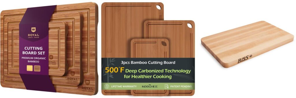 Best Wooden Cutting Board combined image