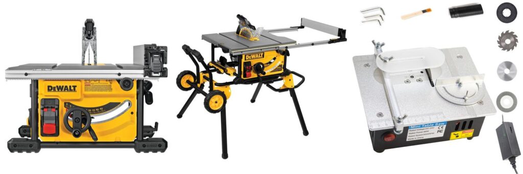 Best Table Saw Brands: A Comprehensive Review Guide 12 Brand For Table Saw combined image