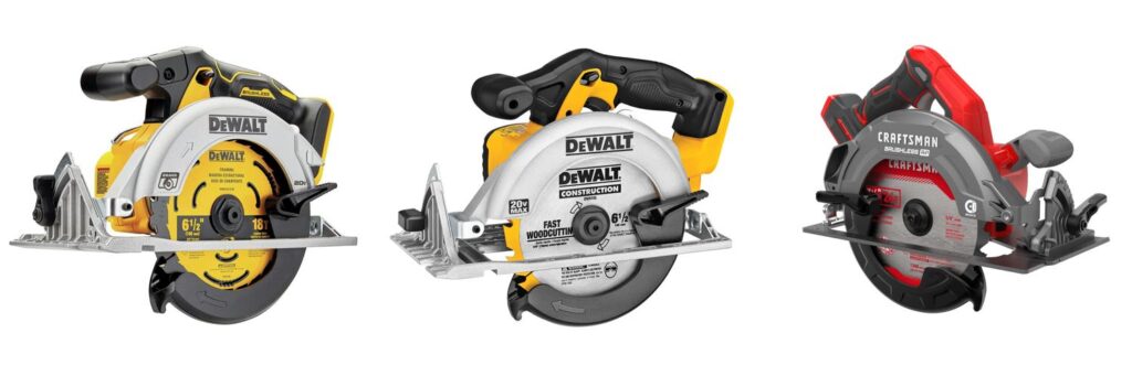 Brushless Circular Saw combined image