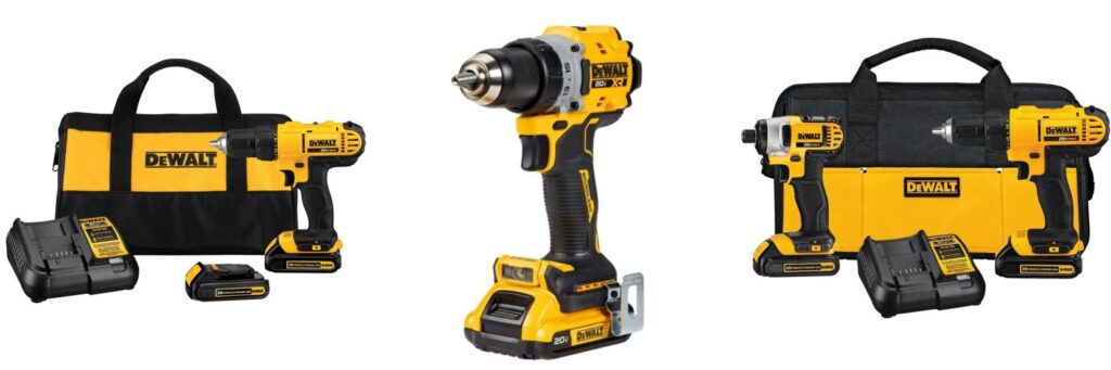 Brushless Drill combined image