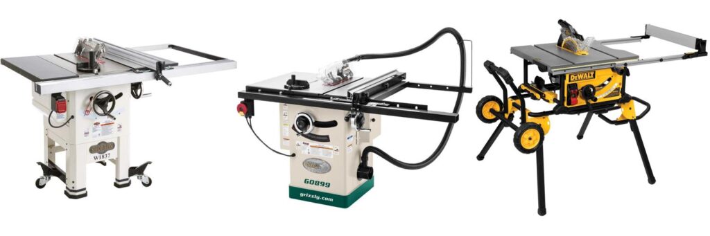 Best Budget Hybrid Table Saws: Expert Review & Guide 34 Budget Hybrid Table Saw combined image