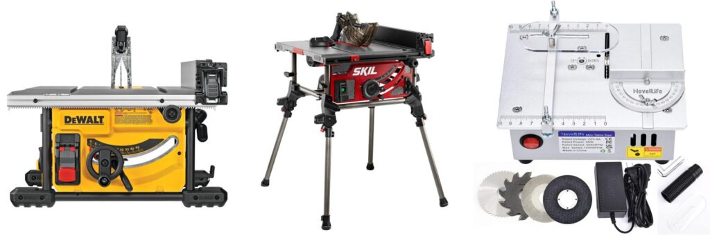 Best Budget Table Saw: Expert Review & Buying Guide 67 Budget Table Saw For Woodworking combined image