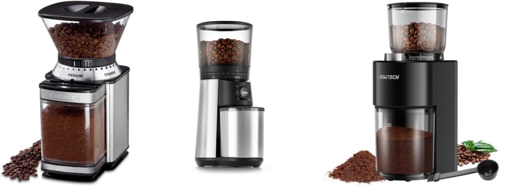 Burr Mill Grinder combined image
