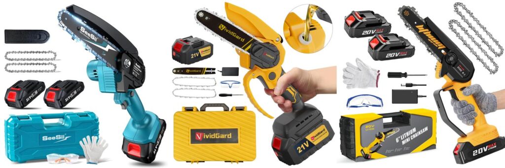 Chainsaw For Diy Projects combined image