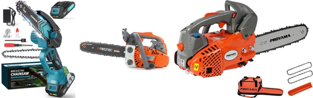 Chainsaw For Easy Handling combined image