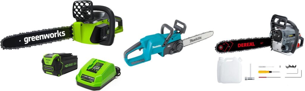 Chainsaw For High Torque combined image