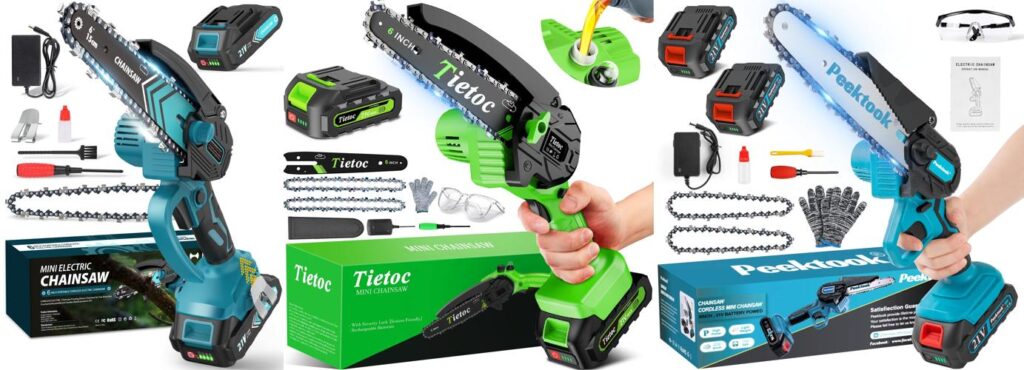 Chainsaw For Long Lasting Durability combined image