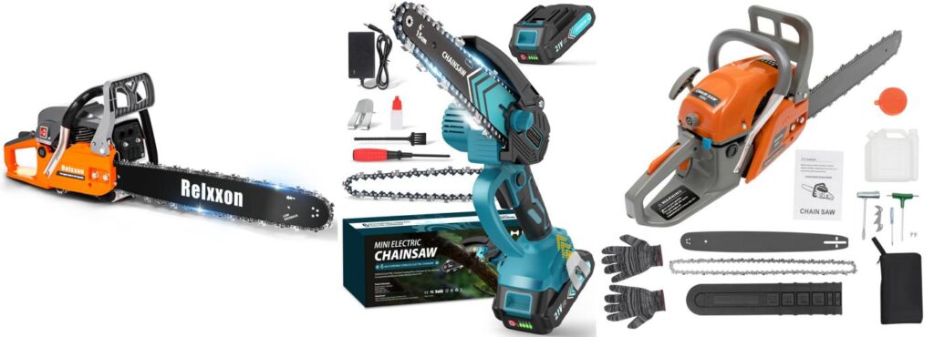 Chainsaw For Low Vibration combined image