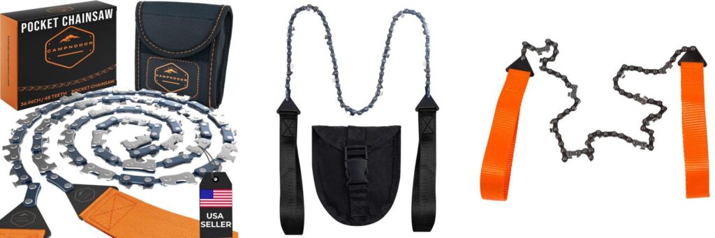 Chainsaw For Outdoor Adventures combined image