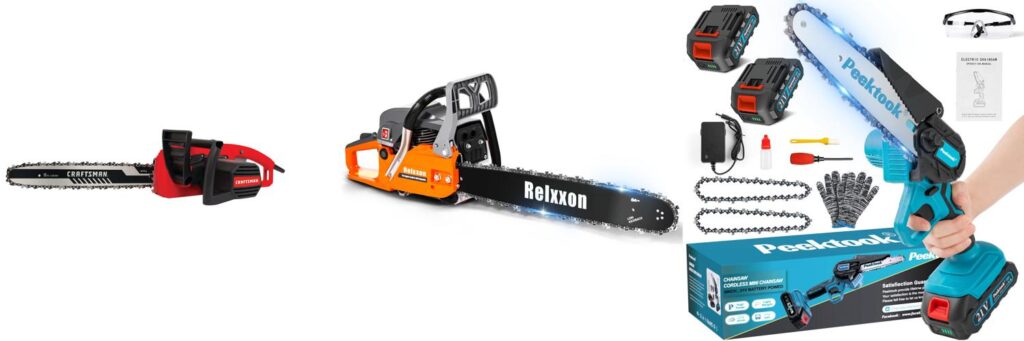 Chainsaw For Reliable Performance combined image