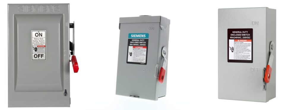 Circuit Breaker Panel Safety Switches combined image