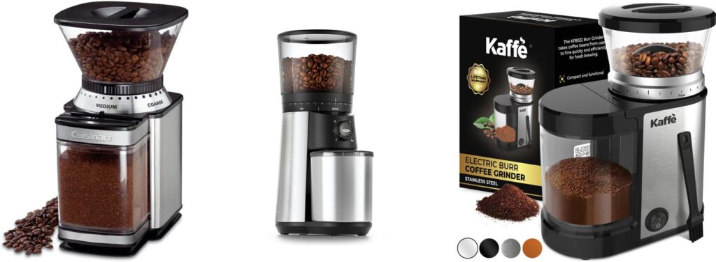 Coffee Burr Grinder combined image 1