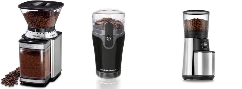 Coffee Grinder For French Press combined image