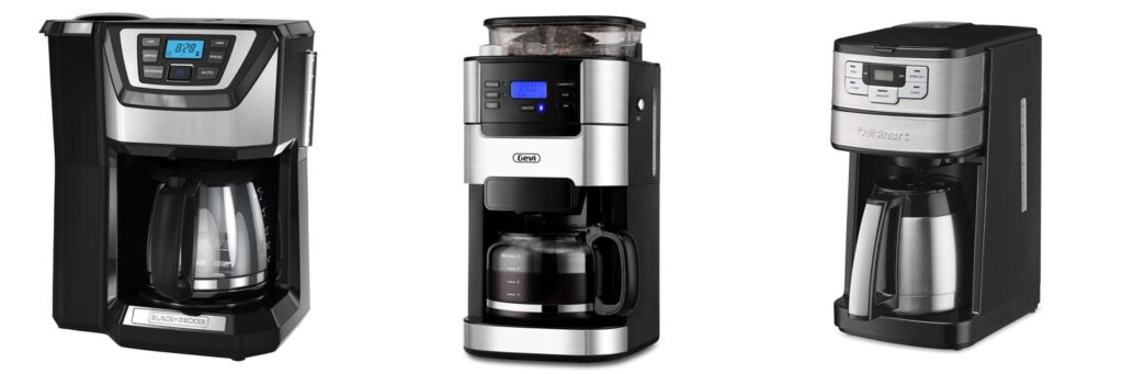 Coffee Makers With Grinder combined image