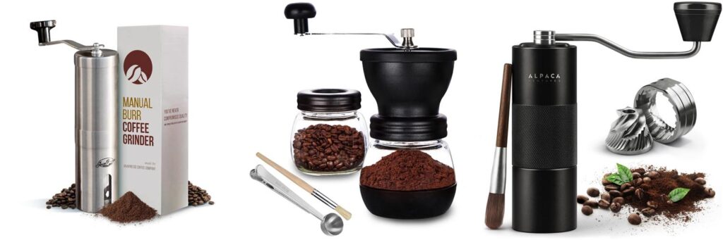 Coffee Manual Grinder combined image
