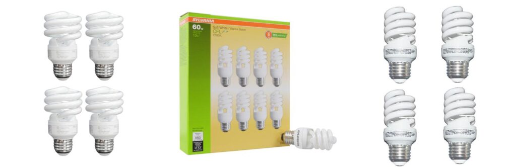 Compact Fluorescent Bulbs combined image