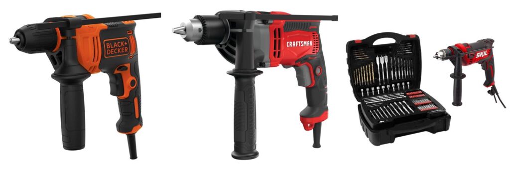 Corded Hammer Drill combined image