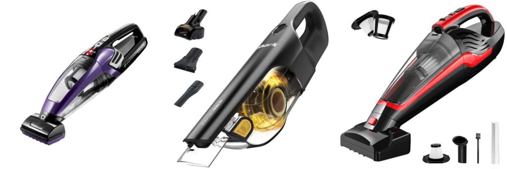 Cordless Handheld Vacuum For Pet Owners combined image