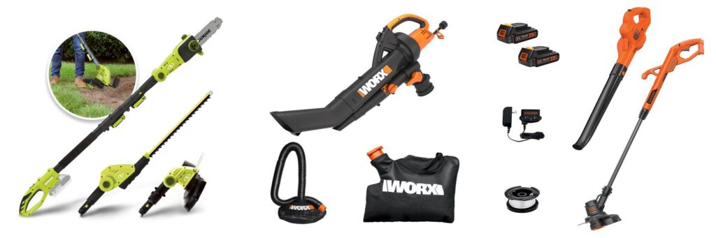 Best Cordless Lawn Care System Review: Top 5 Picks 2 Cordless Lawn Care System combined image