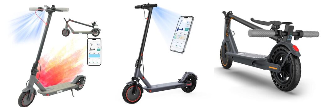 Customizable Electric Scooter combined image