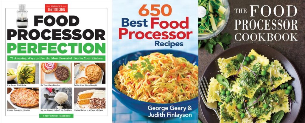 Digital Food Processor With Recipe Book combined image