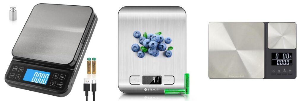 Digital Kitchen Scale For Precision combined image