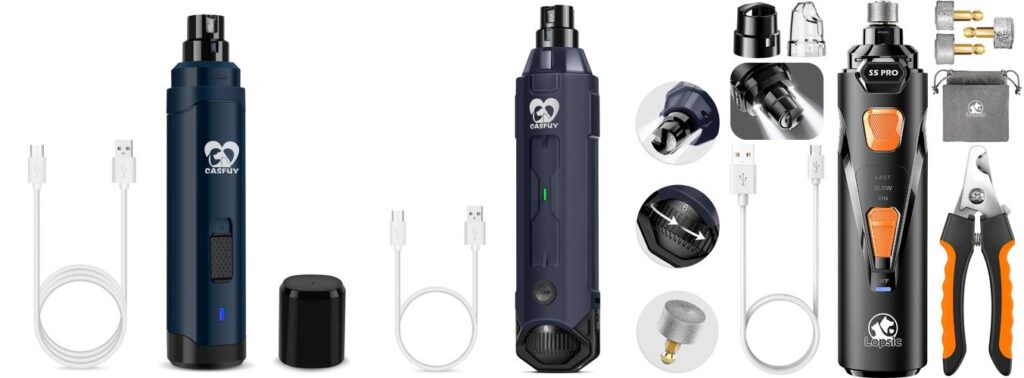 Dog Nail Grinder For Large Dogs combined image