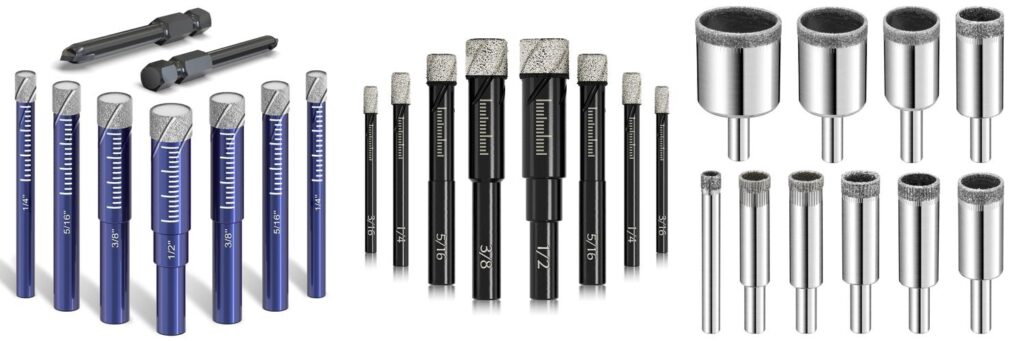 Drill Bit For Drilling Porcelain Tiles combined image