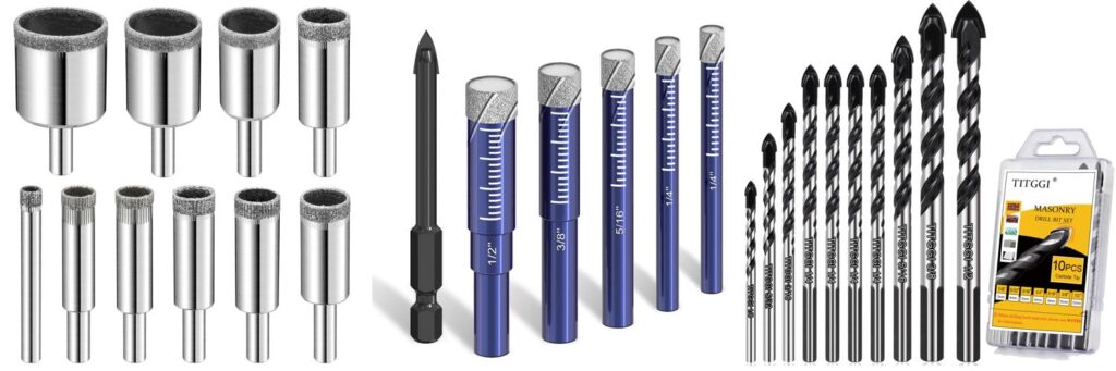Drill Bit For Glass combined image